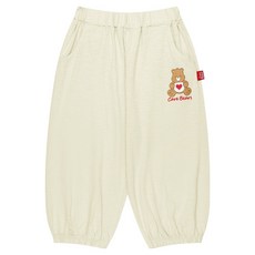 Care Bears 愛心小熊兒童溫柔心小熊竹節棉束口褲