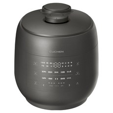 CUCHEN 酷晨 Grain全不鏽鋼雙壓力IH電壓力鍋 10人用, 黑銀, CRT-PBPD1070SU