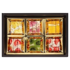 몽샹82 후르츠 쫀득쿠키 올인원 6종 + 쇼핑백 세트, 145g, 1개