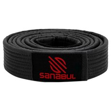 Sanabul 巴西柔術腰帶, 黑色, 1個