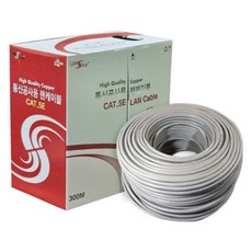 LAN Star CAT5E FTP 盒裝網路線 單芯 LS-5FTP-300MG, 1個