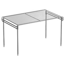 더자카 다용도 스테인리스 수납 선반, 실버, 1개