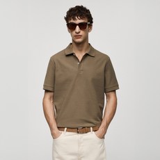 MANGO 남성용 폴로 REA 셔츠 77090584