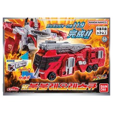 반다이 남코 파워레인저 붐붐포스 DX 붐붐 레오레스큐 로봇장난감, 혼합색상, 1개
