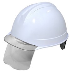DONGMYUNG ABE 頭盔型透明窗護目鏡安全帽 DMS-D-3001SH, 1個, 白色