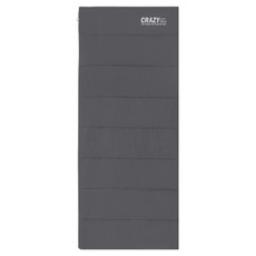 snowline Soft Warm 400 睡袋 CRH5USB001, 1個, 炭灰色