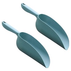 Home Flow 方便舀取杓鏟 園藝移植鏟 L 綠色 圓形, 2個