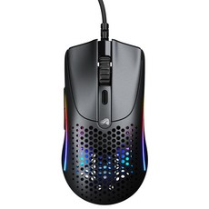 Glorious 電競有線滑鼠 Model O 2 Mini Wired, 黑色