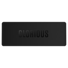 Glorious 史迪奇鍵盤墊 360 x 136 mm, 1個, 黑色