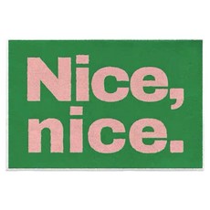 Fix9 可水洗Nice地墊, 綠色A