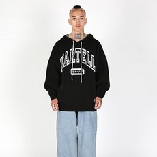 AJOBYAJO Seoul Kartell棉質針織連帽T AJ224KN005BK