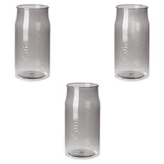 Homeflow 北歐風格桌面裝飾花瓶 C 3入, 黑色