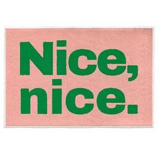 FIX9 可水洗 NICE 地墊, 粉紅色A