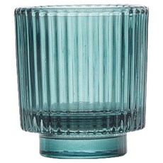 두꺼운 세로줄무늬 유리 캔들컵 디자인1 185ml