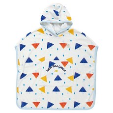 New Balance Kids 兒童圖案亮點毛圈布浴袍