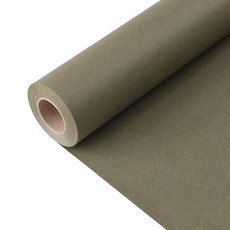 양면 칼라 크라프트 종이롤 포장지 53cm x 20m, 08연카키, 1개