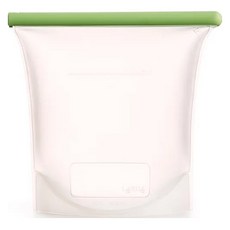 LeKue 可重複使用矽膠袋 1.5L, 1個, 透明