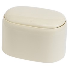 Ilsangsokbanzzak 現代圓形垃圾桶, 奶油色