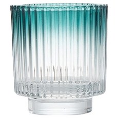 두꺼운 세로줄무늬 유리 캔들컵 디자인2 185ml, 1개