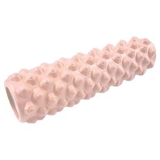 코어가드 마사지 지압 돌기 폼롤러, 핑크, 1개