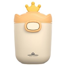 Sarasah兒童用2層攜帶型奶粉盒 大型, 1個, 混色