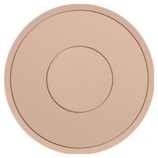 미소로운 원형 실리콘 냄비받침대 핑크, 1개