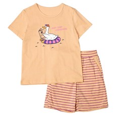 크리켓 트라이 여아용 홈엔 5부 상하의 세트 CGHAI13