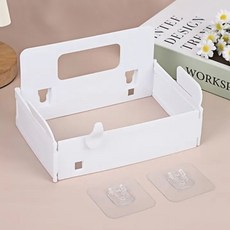 리얼피키 쓰레기봉투 거치대 S, 화이트, 1개