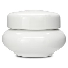 mir 韓國製 甕 鹽罐 密封容器 Dalpum 2號 200ml 白色, 1個