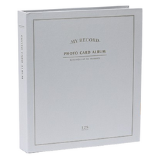 퀸즈네스트 레코드 포토카드 앨범, 그레이, 20매