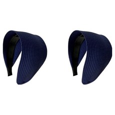 디멜디 니트 와이드 머리띠 앞머리고정 헤어밴드 2p