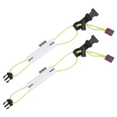 이세마운트 클레블 아웃도어 발광 스트랩, 형광, 2개