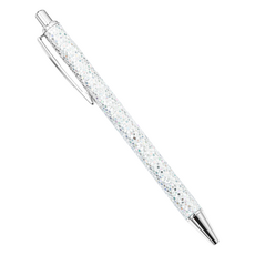 미소로운 글씨 잘써지는 선물 펜, 비늘 화이트실버, 2개