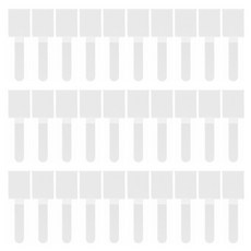 제이라이프 레디 벨크로 선정리 스트랩 특대형 30p 세트, 화이트, 1세트