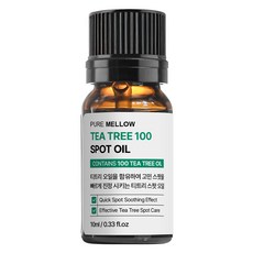 Pure Mellow 茶樹100重點護理精油, 10ml, 1個