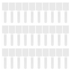 제이라이프 레디 벨크로 선정리 스트랩 일반형 30p 세트, 화이트, 1세트