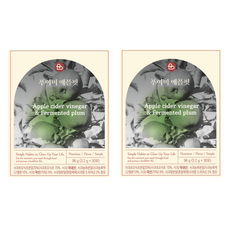 Poumi Apple Fit蘋果西打醋酵素營養劑 30入, 96g, 2個