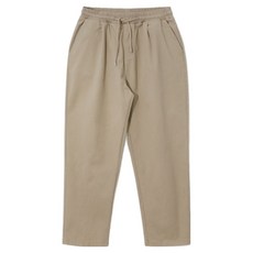 M.N.C 男女通用 285棉質彈性寬版九分褲 MDIP040WS