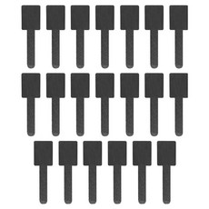 제이라이프 레디 벨크로 선정리 스트랩 특대형 20p 세트, 블랙, 1세트