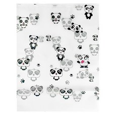 Maket Gamseong 行李箱收納袋 熊貓拉鍊款 中型 27 x 35 cm, 40個, 混合顏色