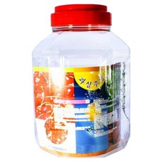 果實酒PET八角梅子瓶浸泡酒容器, 13L, 1個