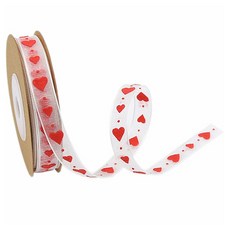 Maket Gamseong 禮物裝飾緞帶 愛心, 10m, 2個, 類型3