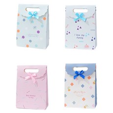 Maket Gamseong 翻蓋緞帶禮物袋12入 大型, 1套, 字母