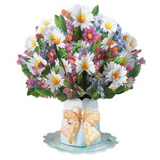 Khohimo 3D立體花束卡片 + 花朵套組 5W0077, 1套, A2