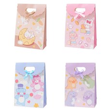 Maket Gamseong 翻蓋蝴蝶結禮物袋12入 大型, 1套, 朋友們