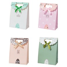 Maket Gamseong 翻蓋蝴蝶結禮物袋12入 大型, 1套, 建築物