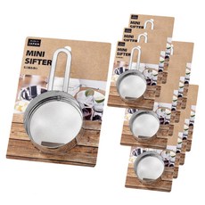 日製 烘焙麵粉篩 手柄 迷你篩網 0711-130, 12個