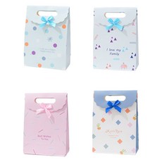 Maket Gamseong 翻蓋蝴蝶結禮品袋 24入 中型, 1套, 印字