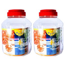 紅色蓋子水果酒浸泡酒 梅子瓶, 13L, 2個