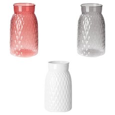 Home Flow 北歐風格餐桌室內裝飾花瓶 D 3件組, 混合色